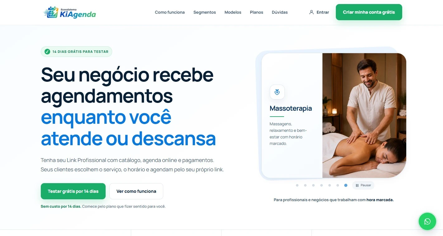 Ecossistema Kiagenda em Produção