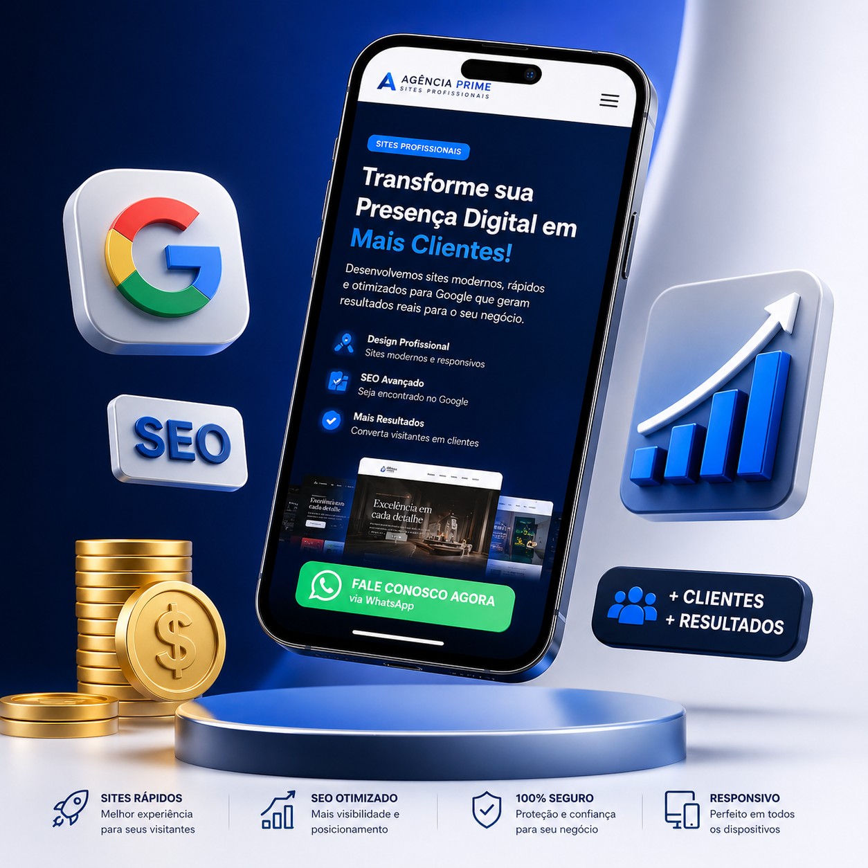 promoção de sites profissional para negocios locais e online
